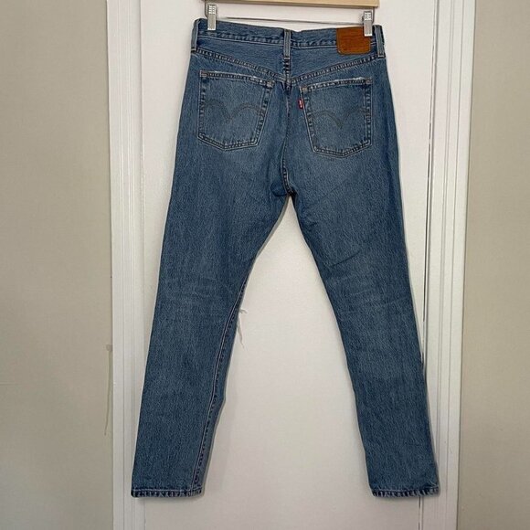 LEVI’S 501 Skinny Distressed Jean - Picture 7 of 8